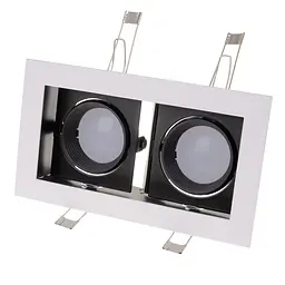 Світильник карданний Brille ML-16-02 WH/BK MR16 36-226