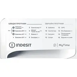 Пральна машина Indesit OMTWSE61051WKUA - мініатюра 8