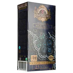 Чай чорний Basilur Oriental Magic night, 50 г (25 шт. х 2 г) (878815) - мініатюра 2