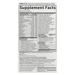 Пробіотики та пребіотики RAW Probiotics, Women 50 & Wiser 90 вегетаріанських капсул Garden of Life vit0005079 - мініатюра 2