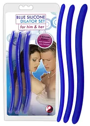 Набір уретральних стимуляторів - Blue Silicone Dilator Set