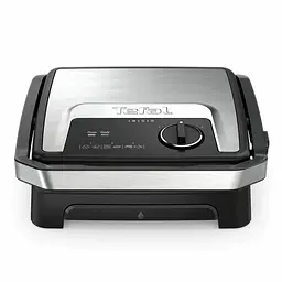 Гриль Tefal притискний Inicio Classic 2000Вт метал чорний (GC272D10) - мініатюра 2