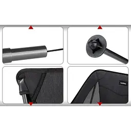 Крісло складане Naturehike Stellaluna L04 CNK2450JJ015 коричневий - мініатюра 5
