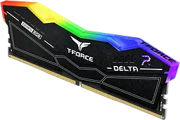 Оперативна пам'ять Team 32GB (2x16GB) DDR5 6400MHz T-Force Delta RGB Black (FF3D532G6400HC40BDC01) - мініатюра 2