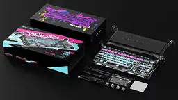 Клавіатура механічна Mercury V75 Pro 80keys, Cyberpunk GravaStar teh0025000 - мініатюра 3