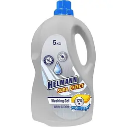 Гель для прання Helmann Сода Ефект, універсальний 5 л