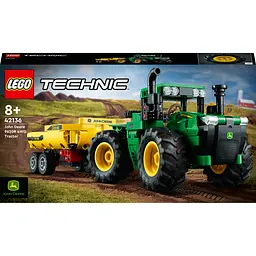 Конструктор LEGO Technic Трактор John Deere 9620R 4WD 390 деталей (42136)