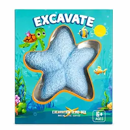 Іграшка "Цікаві розкопки: морська зірка" 9*10 см
