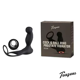 Стимулятор простати Teazers CockBall Ring, 7.5 см (чорний) - мініатюра 10
