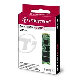 Твердотільний накопичувач SSD Transcend 480Gb, 820S, SATA3, M.2 2280, 3D TLC, 530/480 МБ/с teh0019800 - мініатюра 4