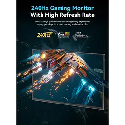 Портативний монітор UPERFECT 24.5" 2K 240Hz [171119] - мініатюра 4
