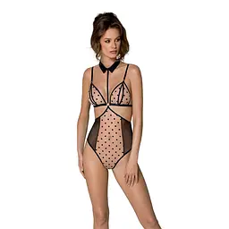 Боді Passion DOMINICA BODY S/M, beige - мініатюра 1
