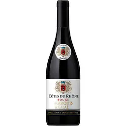 Вино Marquis de Casal Cotes du Rhone Rouge AOC червоне сухе 0.75 л