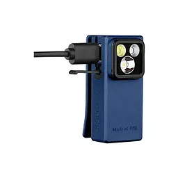 Ліхтар Olight Oclip Ultra Navy blue (0.0000.3145) - мініатюра 4