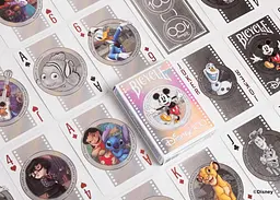 Карти гральні United States Playing Card Company Bicycle Disney 100 Year Anniversary Standard Index (limited edition) (ВР_КГБД100) - мініатюра 4