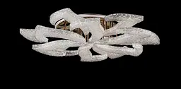 Світлодіодна люстра Splendid Ray LZ/12 LED (GD), золото, білий, 160 Вт, від 16-25 м² - мініатюра 2