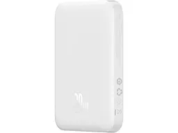 Внешний аккумулятор (павербанк) BASEUS Airpow Magnetic 6000mAh White (P10022807213-00)