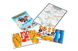 Конструктор дерев'яний Puz-00959 "Turbo Plane" в кульку PuzzleOK - мініатюра 3