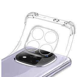 Чохол до мобільного телефона BeCover Anti-Shock Xiaomi Redmi Note 14 Pro 4G Clear (713036) - мініатюра 2