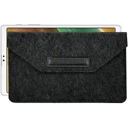 Чохол StatusCASE з повсті для планшету Samsung Galaxy Tab A7 lite (T220) Темно-сірий