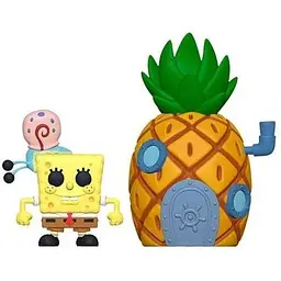 Фігурка Funko Pop SpongeBob SquarePants Губка Боб Квадратні Штани з Ананасом 10см cartoon SB02