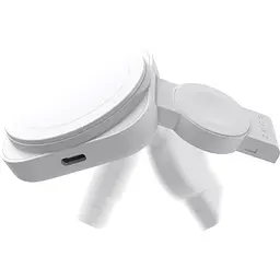 Бездротовий зарядний пристрій Zens MagSafe + Watch Travel Charger White (ZEDC24W/00) - мініатюра 3