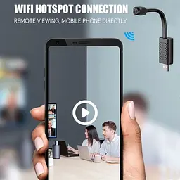 Міні камера WIFI USB на гнучкому шлейфі з підсвіткою Nectronix U22, HD 720P, датчик руху (100698) - мініатюра 3