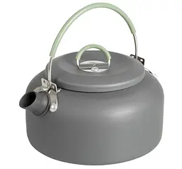 Набір посуду Bo-Camp Explorer XL 4 Pieces Hard Anodized Grey/Green (2200249) (DAS302116) - мініатюра 7