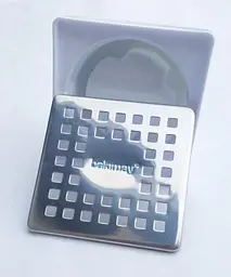 Трап каналізаційний Bakimay PL5066 10х10 см прямий 30412 - мініатюра 3