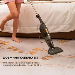 Ручний пилосос Xiaomi Deerma Corded Hand Stick Vacuum Cleaner (DX115C) - мініатюра 10