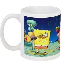 Кухоль GeekLand SpongeBob SquarePants CP 03.158 330 мл білий - мініатюра 2