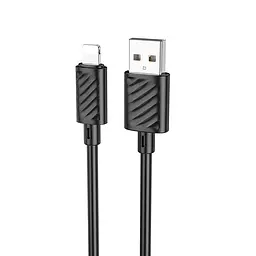 Кабель HOCO Lightning Gratified Charging data cable (packaged) X88 1m, 2.4A