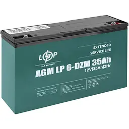 Акумулятор LogicPower LP 6-DZM-35 Ah тяговий свинцево-кислотний - мініатюра 2