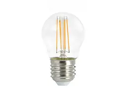 Лампа світлодіодна LUXEL 4w G45 filament E27 4000K (075-N)