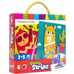 Набір для творчості Vladi Toys Sticky strips Лама укр. мова (VT4433-04)