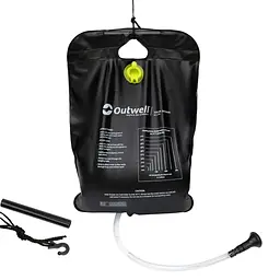 Душ портативний Outwell Solar Shower 20L Black (651067)