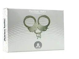 Наручники металеві поліцейські Adrien Lastic Handcuffs Metallic - мініатюра 3
