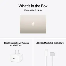 Ноутбук Apple 15.3 MacBook Air / M5/16GB/1TB/UMA/MacOS/Starlight (MDVE4UA/A) - мініатюра 7