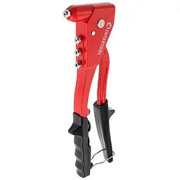 Заклепочник ручний для витяжних заклепок Intertool 260 мм цільностальний RT-0010