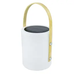 Ліхтар кемпінговий Bo-Camp Longford Solar 150 Lumen Bamboo/White (5818878) - мініатюра 5