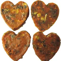Ласощі для собак Yalute Salmon та Vegetable in Heart Shape лосось та овочі, 100 г - мініатюра 3