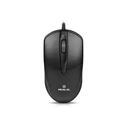 Мишка REAL-EL RM-214 USB Black (EL123200039) - мініатюра 3