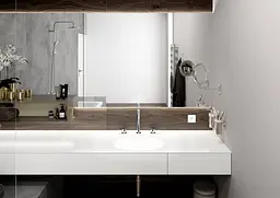 Змішувач Hansgrohe Vernis Blend для умивальника на 3 отвори з донним клапаном pop-up Chrome 71553000 Хром - мініатюра 2