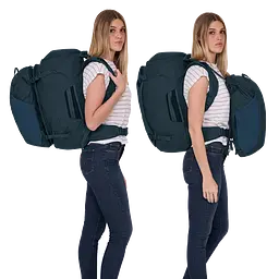 Рюкзак Thule Landmark Travel Pack 60L TLPF-260 Woman Darkest Blue (7121894) - мініатюра 6