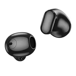 Навушники бездротові Borofone BW39 Enjoy true wireless BT headset TWS чорні - мініатюра 4