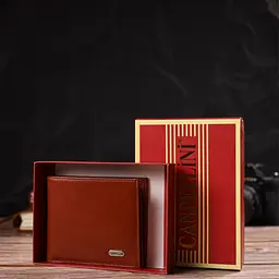 Чоловічий шкіряний гаманець Canpellini 11х9,5х2 см acs0025676 - мініатюра 8