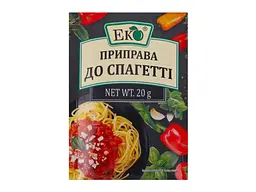 Приправа ЕКО до спагетті 20 г