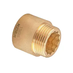 Подовжувач Koer Kf.E10-25.Wn - 1"-25мм без нікелю KR5671