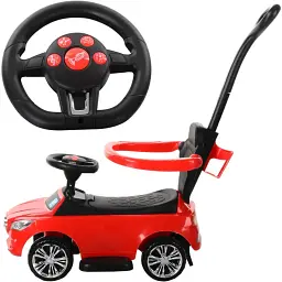 Каталка-толокар Bambi M 3503C-3 музичний червоний - мініатюра 4