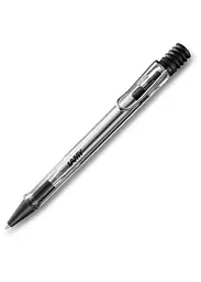 Кулькова ручка LAMY Safari прозора, стрижень M M16 чорний (4000863)